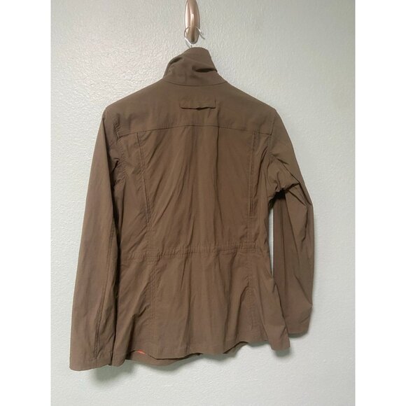 Duluth Trading Co Women's Dark Green Full Zip Cowlneck Jacket Size Medium - Picture 2 of 9